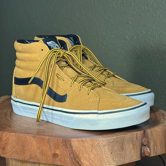 Vans Shoes - VANS Suede Sk8-Hi Skate Shoe - Wheat / Black